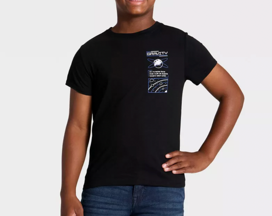 Camisa negra gravity