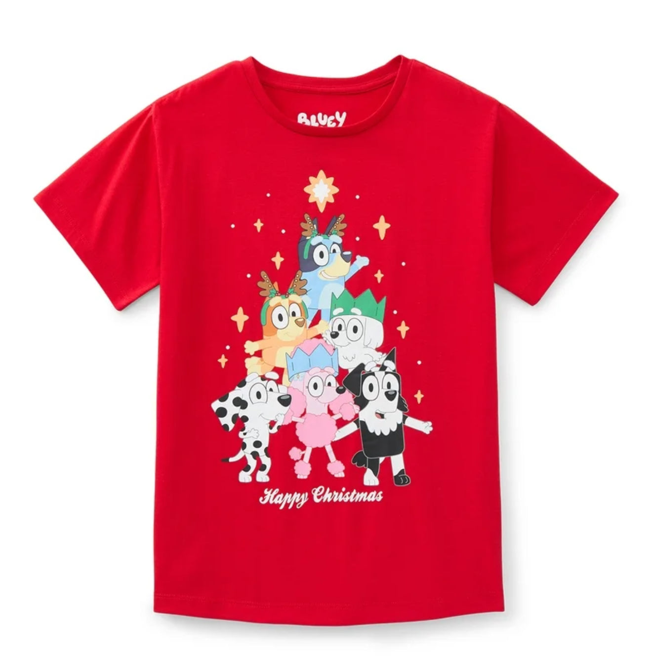 Camiseta Navideña Bluey