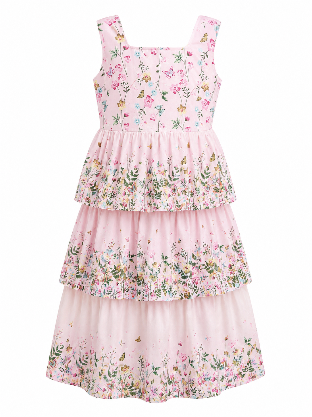 VESTIDO FLORAL ROSA