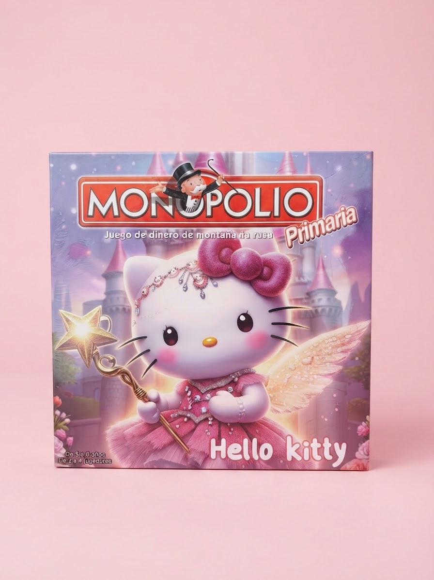 JUGUETE MONOPOLIO HELLO KITTY