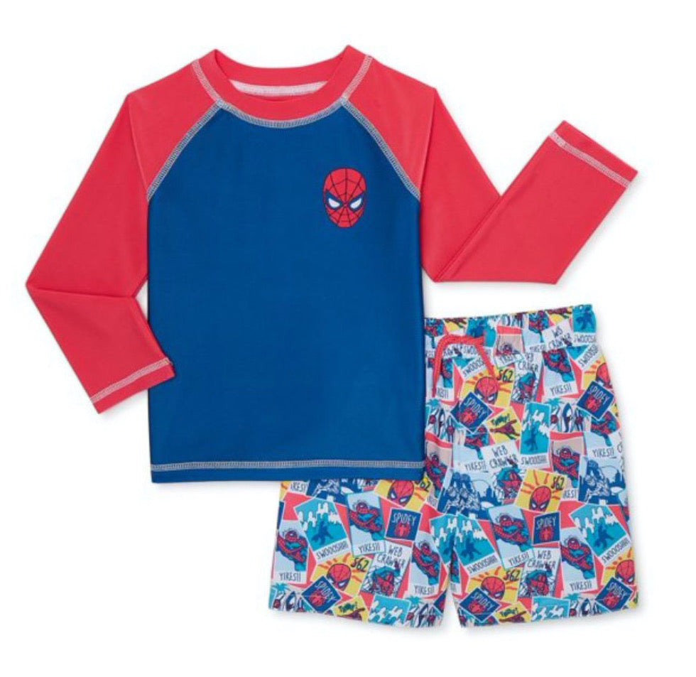 Traje de Baño 2 piezas Spiderman
