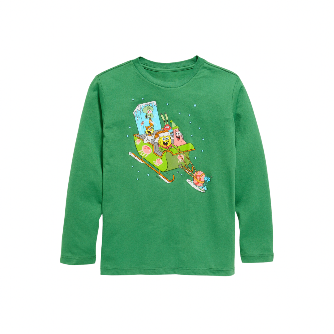 Camisa Bob Esponja Navideña