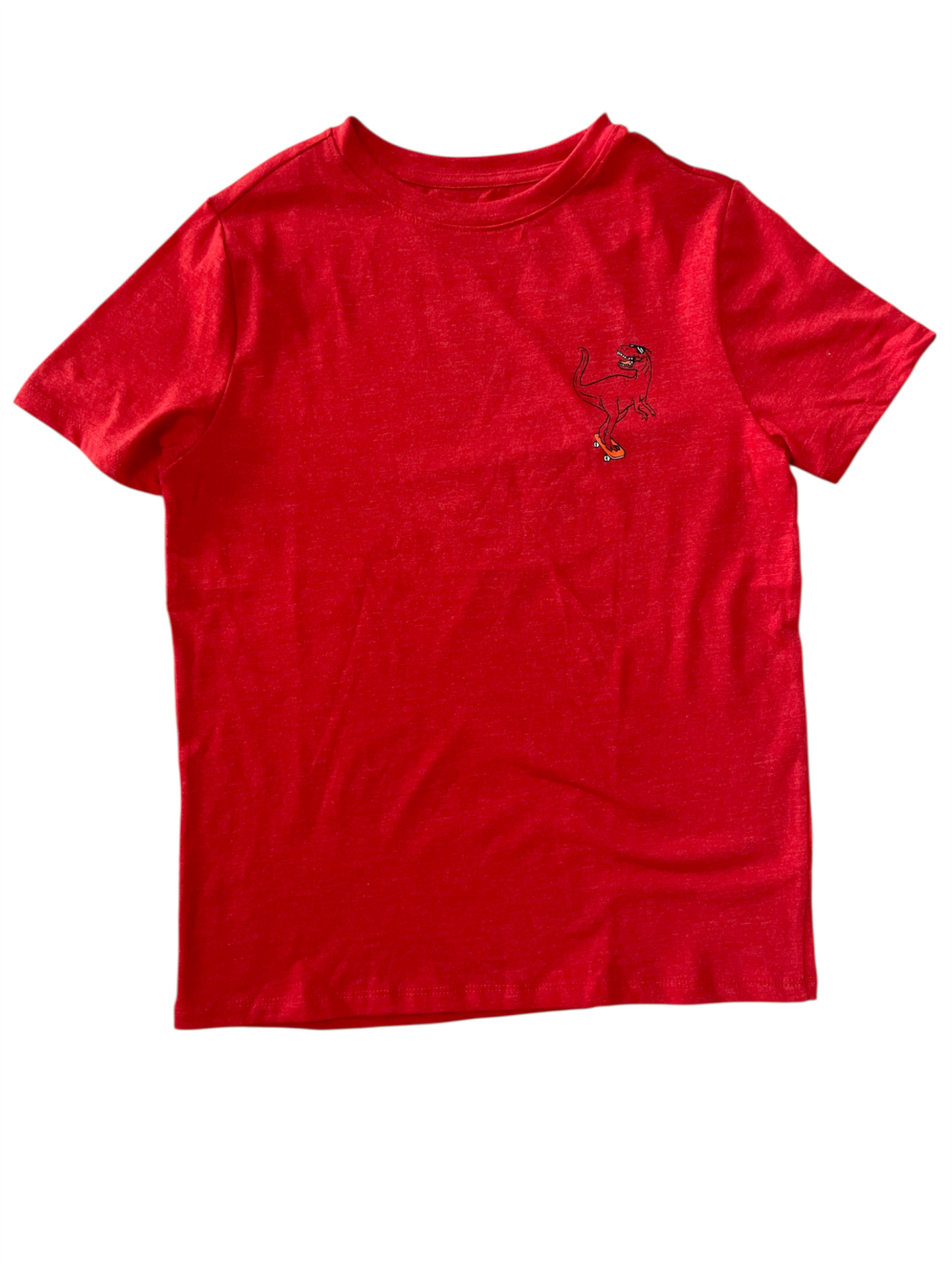 Camiseta Roja Dinosaurio