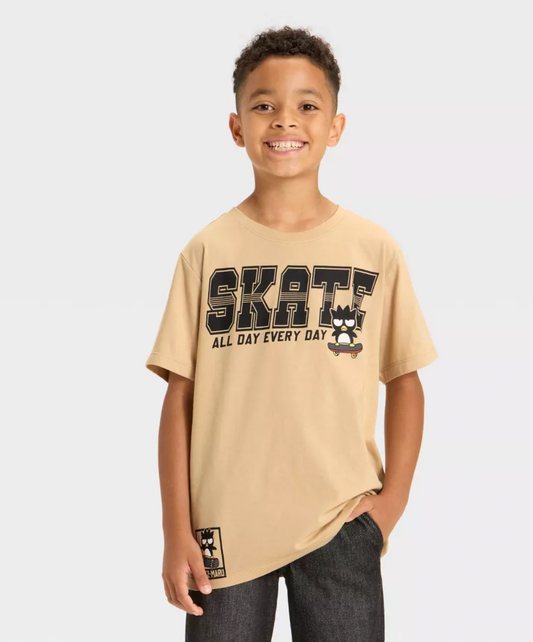 Camiseta Skate crema