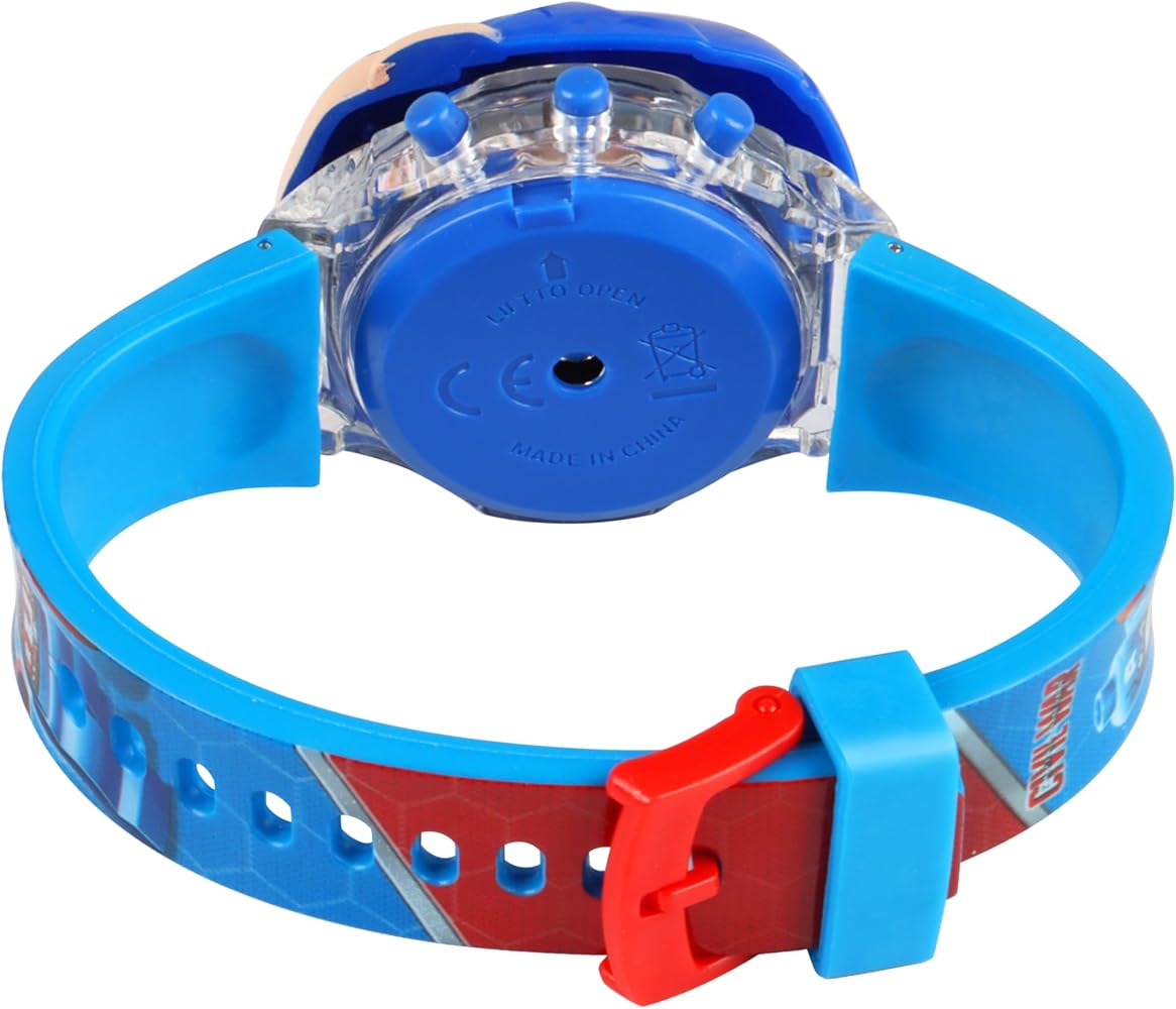 RELOJ CAPITÁN AMERICA