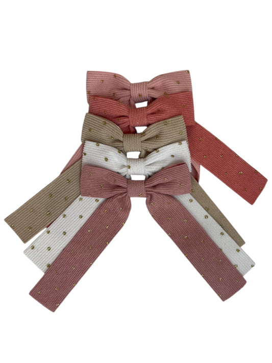 Paquete de Ganchos Puntos Dorados