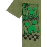 CAMISETAS VERDE Y NEGRO MINECRAFT