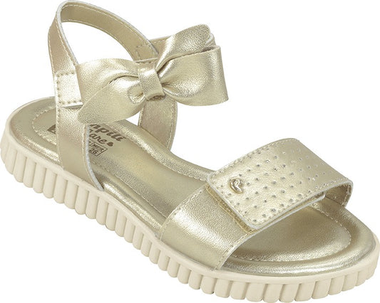 PAMPILI SANDALIA DORADA CHONGO