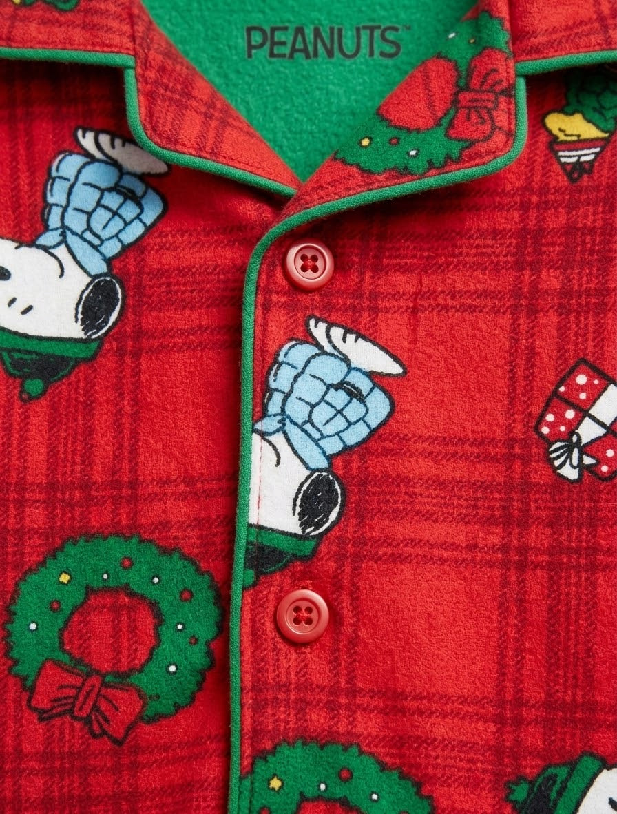 PIJAMA NAVIDEÑA PEANUTS