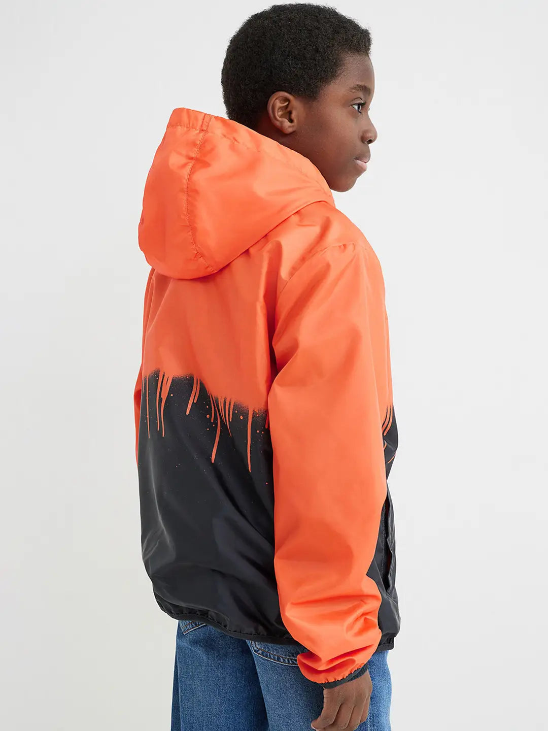 CHUMPA IMPERMEABLE NARANJA