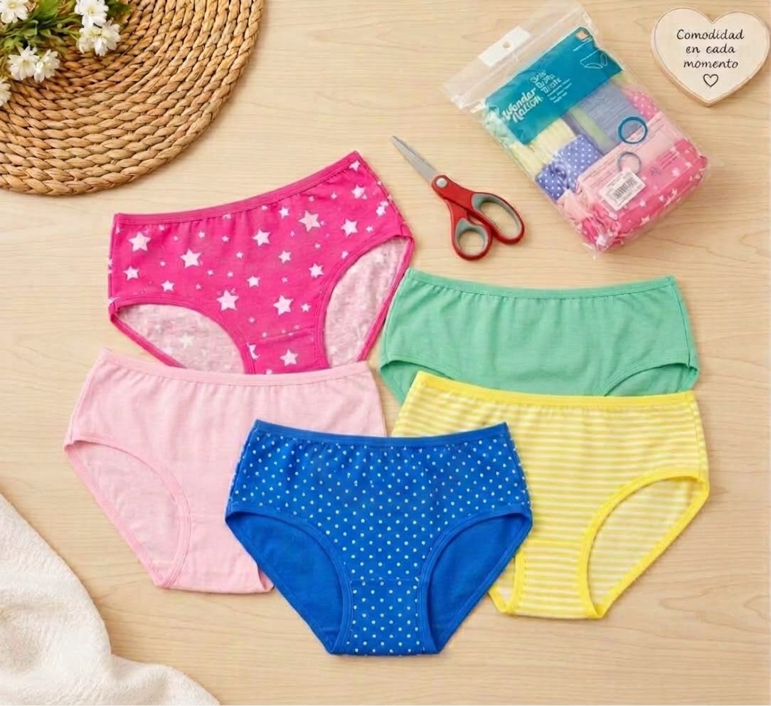 PAQUETE DE 5 PANTIES Wonder Nation