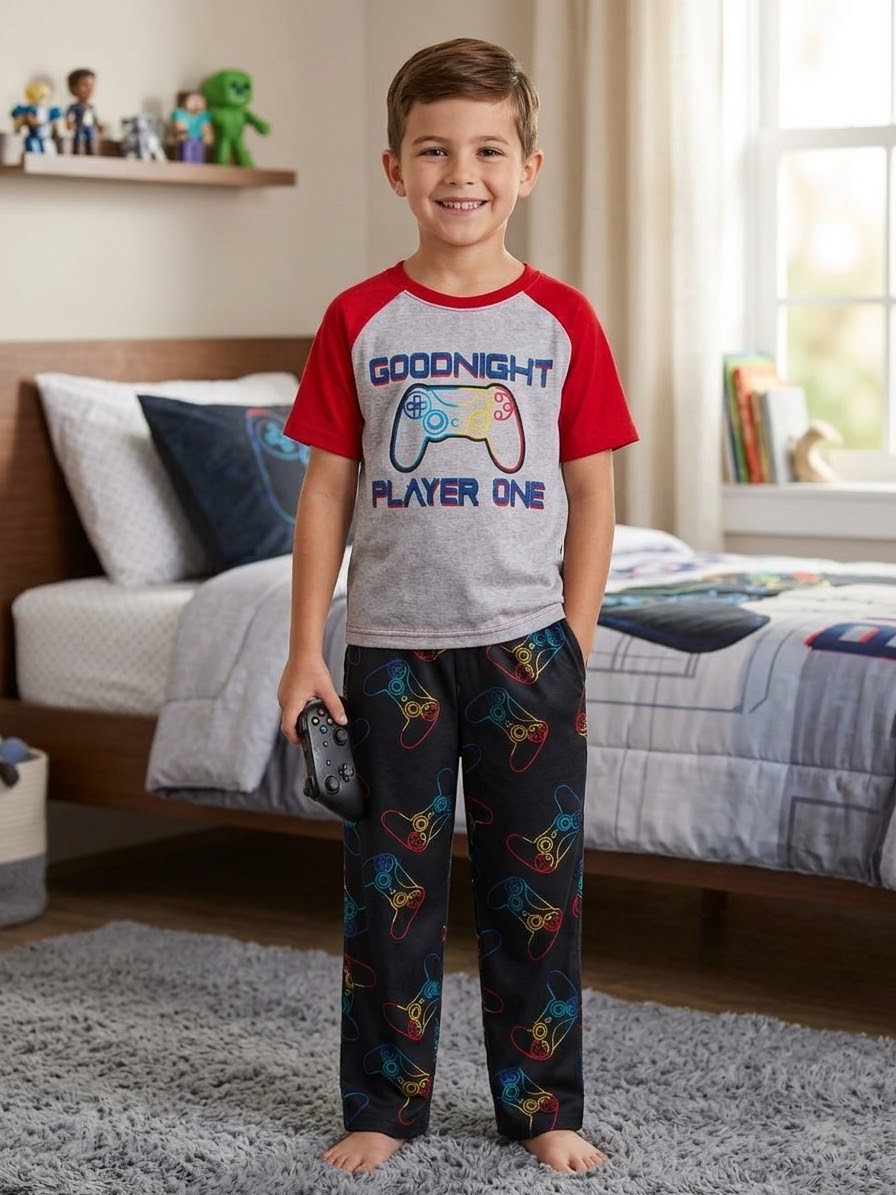 PIJAMA VIDEOJUEGO GOODNIGHT PLAYER ONE wonder nation