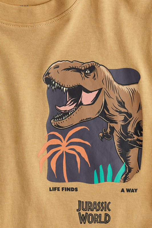 Camiseta Jurassic World cafe