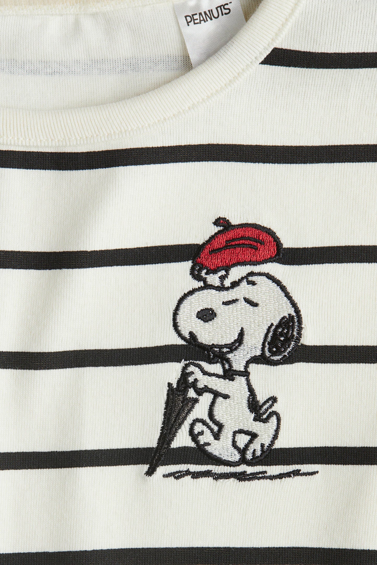 Camisa Snoopy rayada