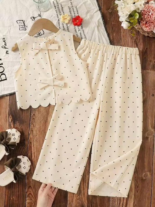 CONJUNTO BEIGE LUNARES