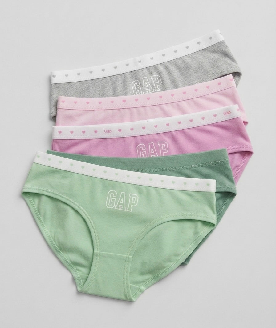 PAQUETE DE 5 PANTIES GAP