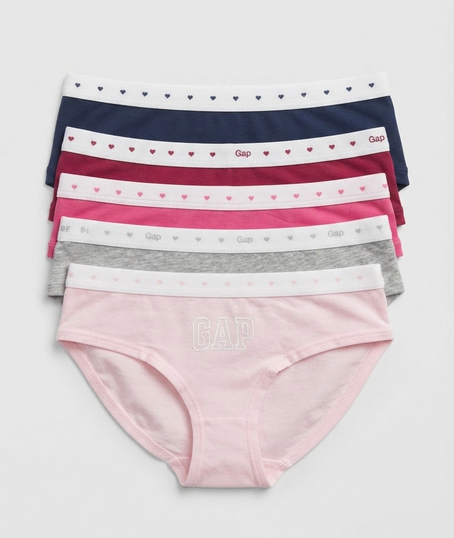 PAQUETE DE 5 PANTIES GAP