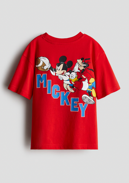 Camiseta ROJA MICKEY MOUSE HM