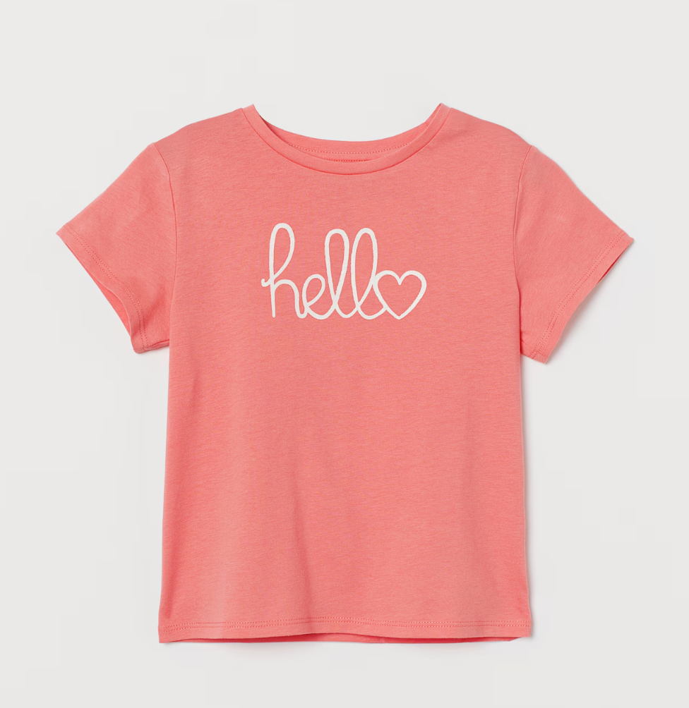 Camiseta hello