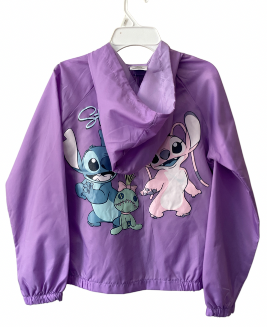 Abrigo Impermeable de Stitch y Angel
