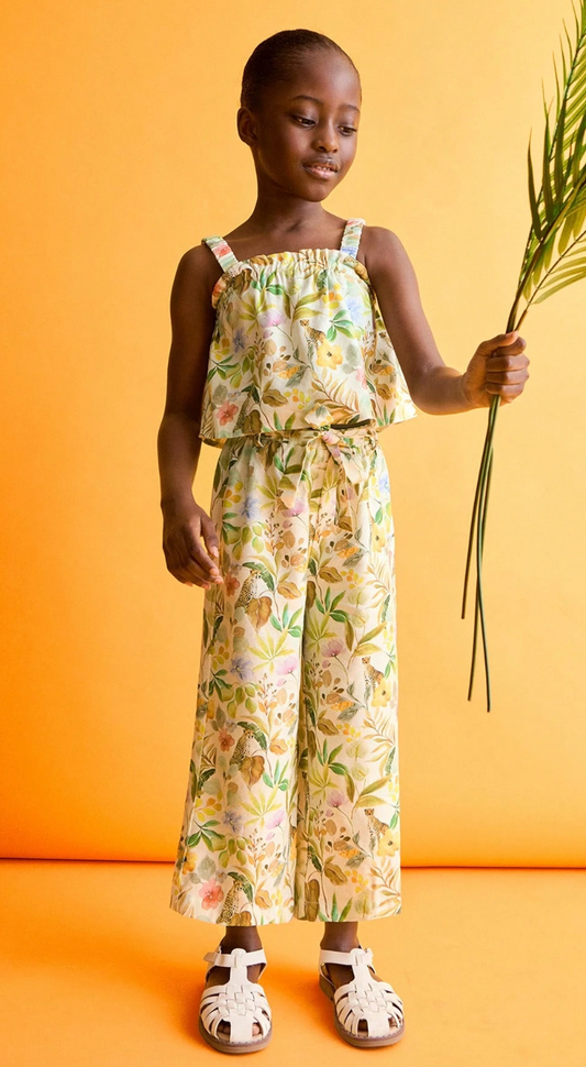 Conjunto pantalon y top selva