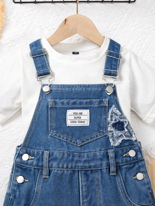 Overol con Estrellas BLANCAS