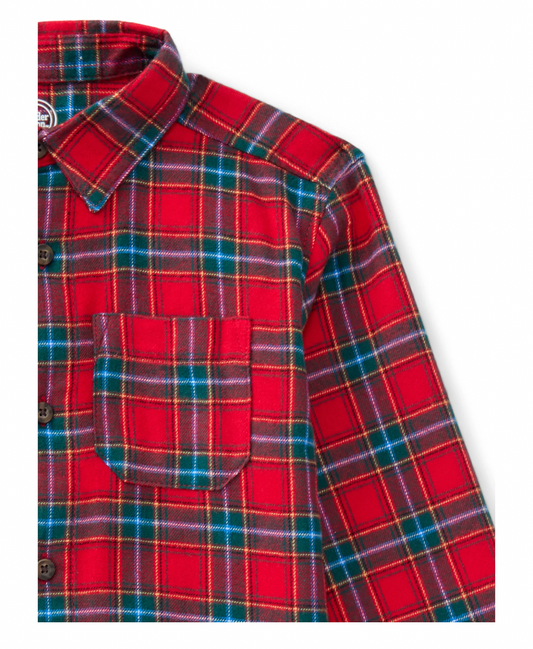 CAMISA CUADRICULADA ROJA WN