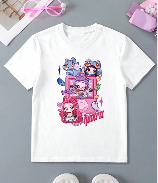 CAMISETAS HUNTRIX BLANCA