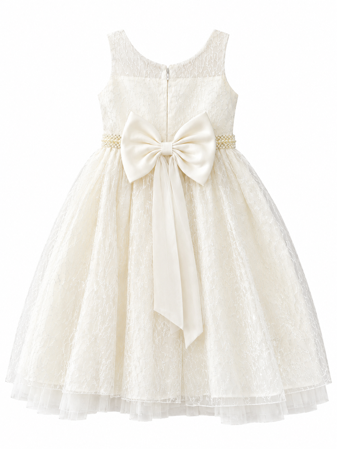 VESTIDO BLANCO AMERICAN PRINCESS