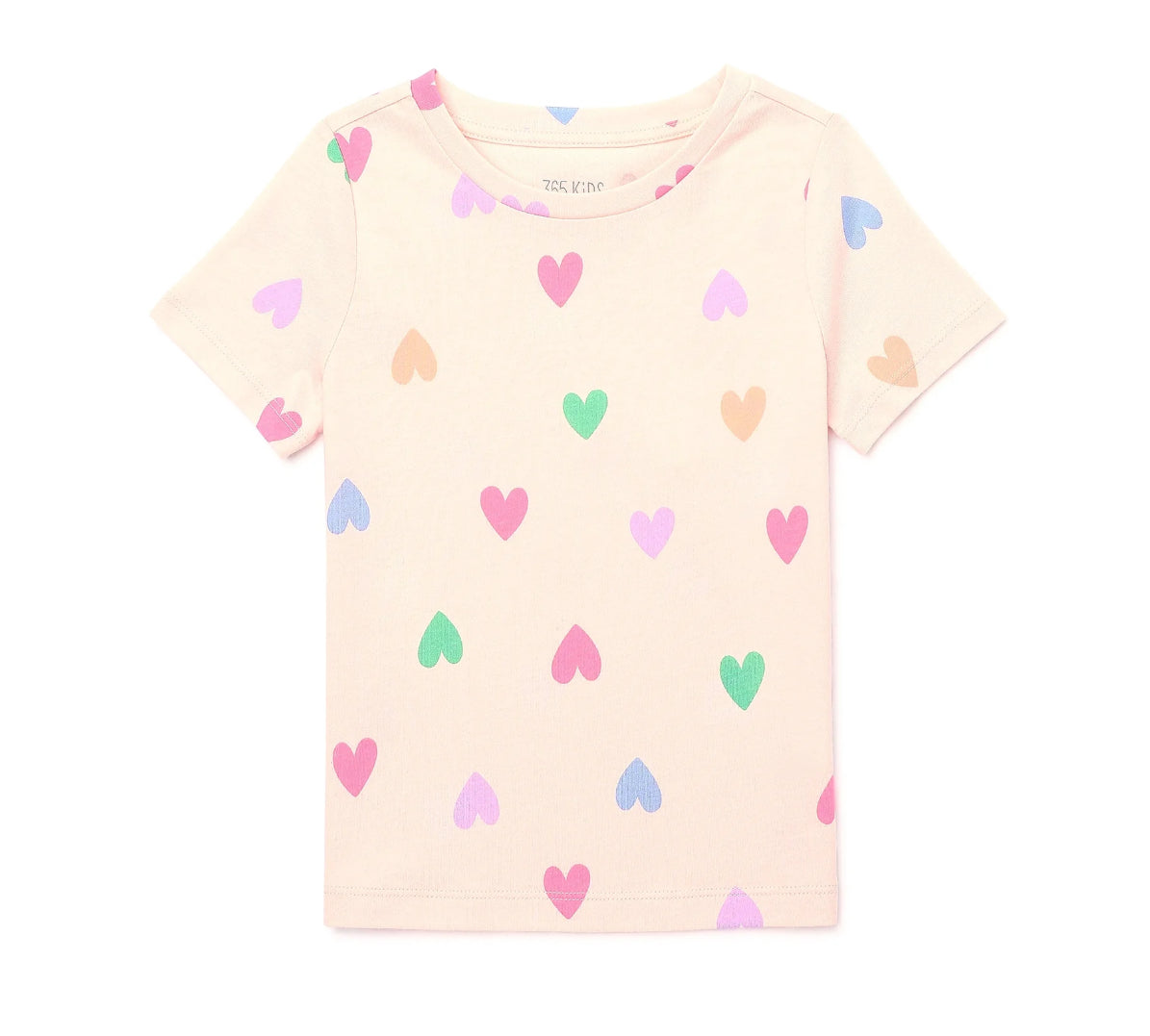 Camisa corazones rosada