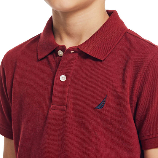 CAMISETA POLO VINO NÁUTICA