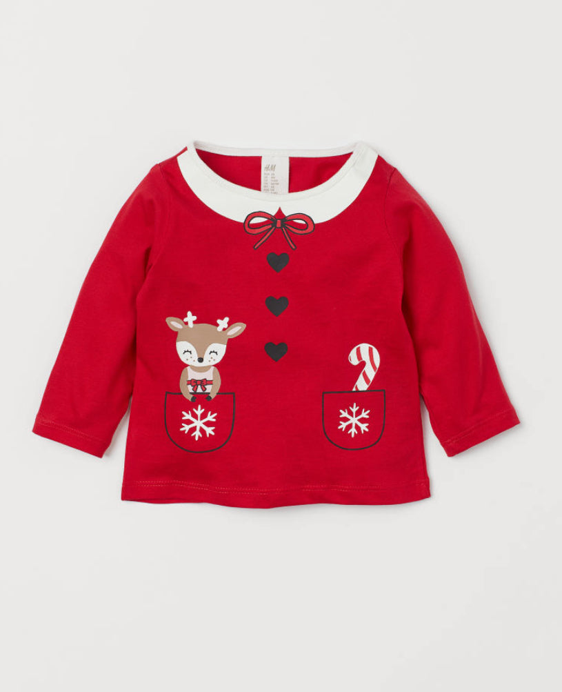 Camisa Navideña venado