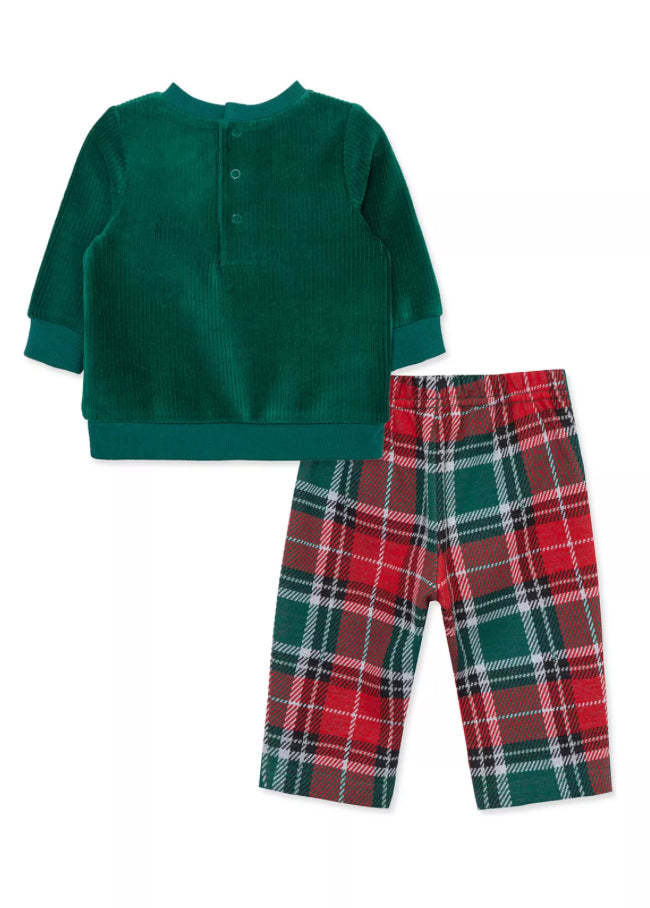 Conjunto verde cascanueces