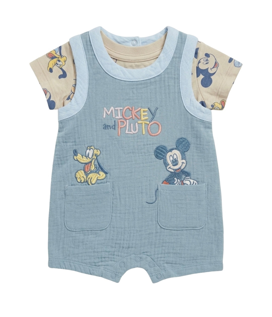OVEROL MICKEY AND PLUTO
