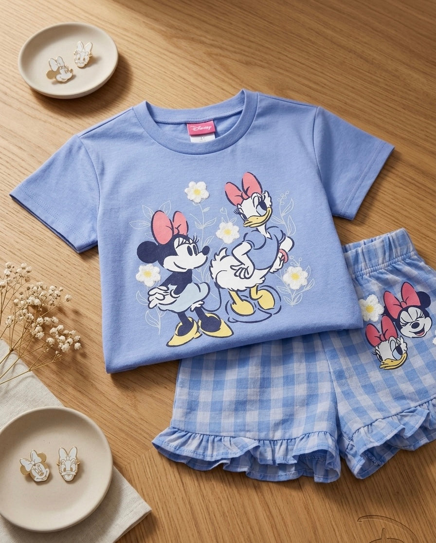CONJUNTO AZUL MINNIE Y DAYSI