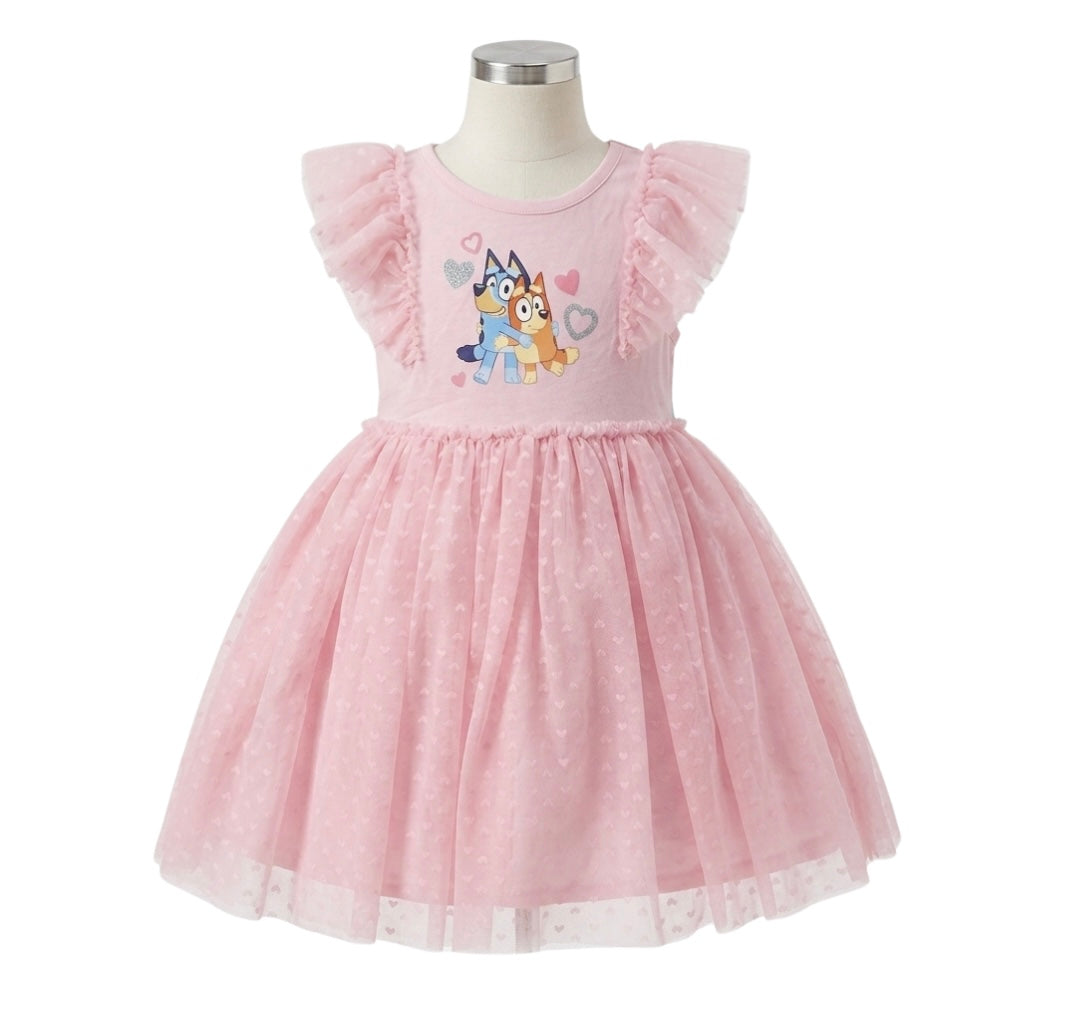 VESTIDO ROSA BLUEY