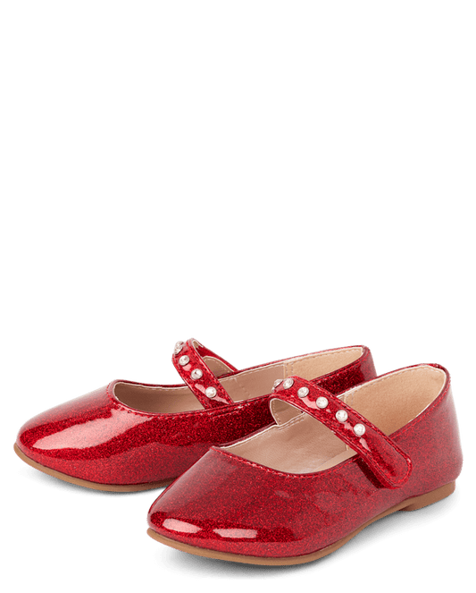 Flats Rojas Destello Correa