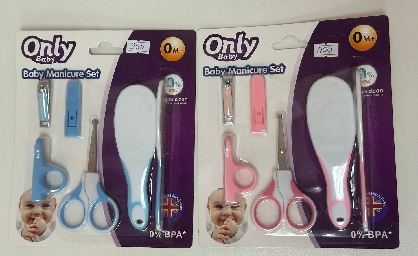 Set cortaúñas bebé