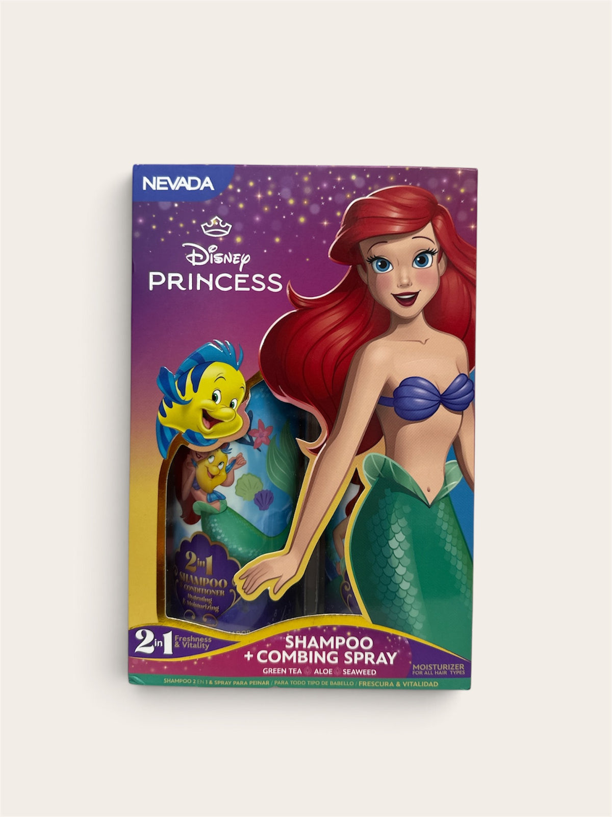 SET DE SHAMPOO Y SPRAY DESENREDADOR LA SIRENITA