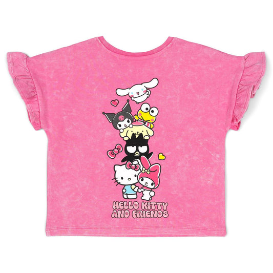 CONJUNTO ROSA HELLO KITTY AND FRIENDS