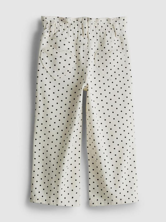 PANTALÓN CON ESTAMPADO DE LUNARES