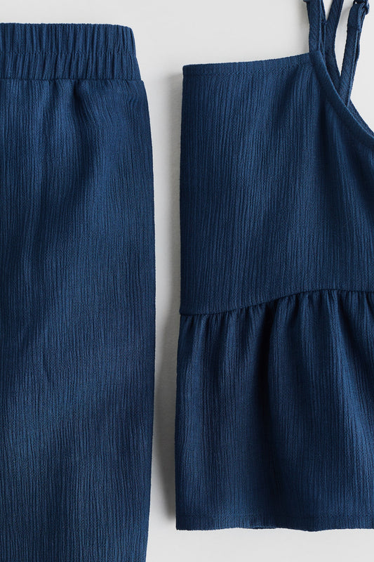 CONJUNTO LISO AZUL MARINO