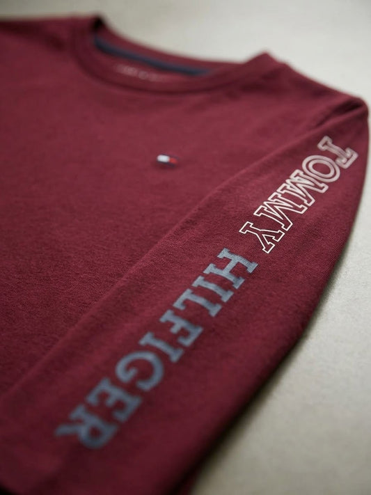 CAMISETA MANGA LARGA VINO TOMMY HILFIGER