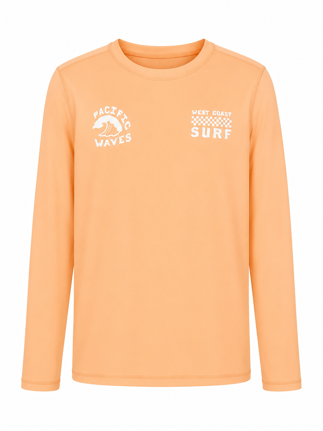 CAMISETA PARA NATACIÓN NARANJA