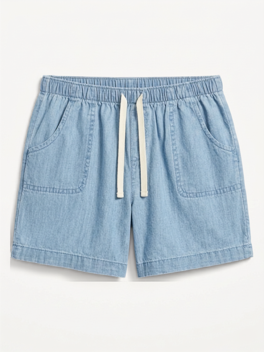 SHORT AZUL CLARO