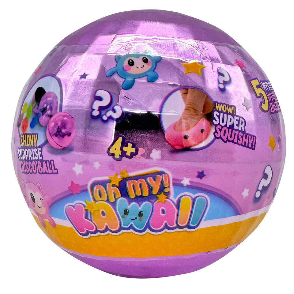 DISCO BALL SORPRESA SQUISHYS