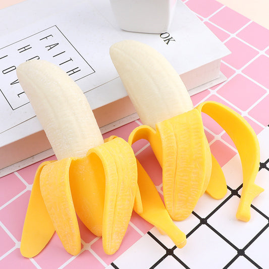 SQUISHY BANANA CON CÁSCARA