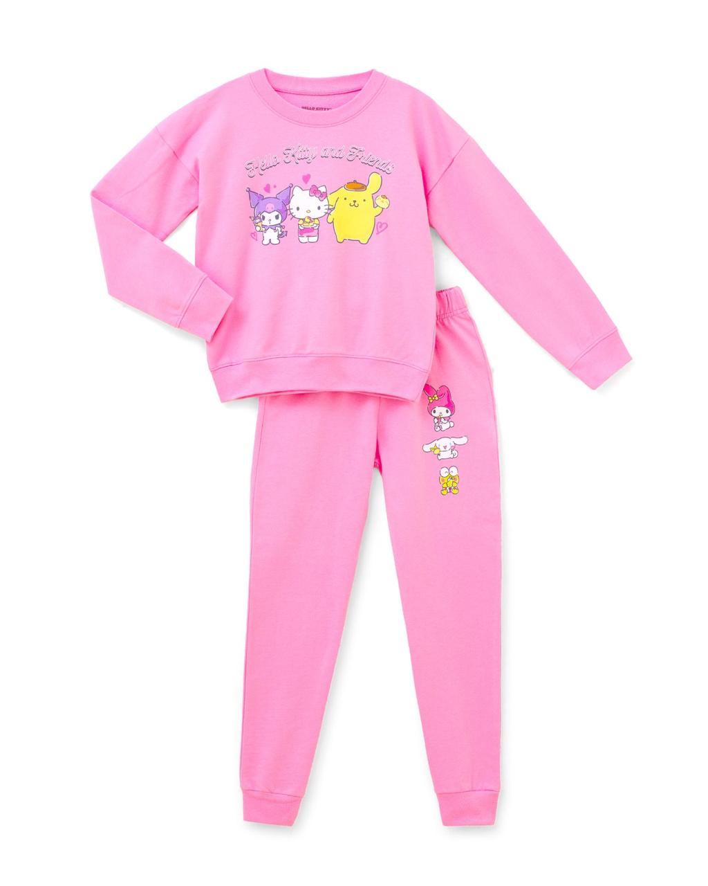 CONJUNTO HELLO KITTY FUCSIA