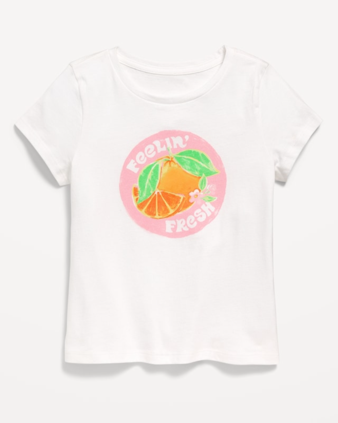Camiseta Old Navy naranjas