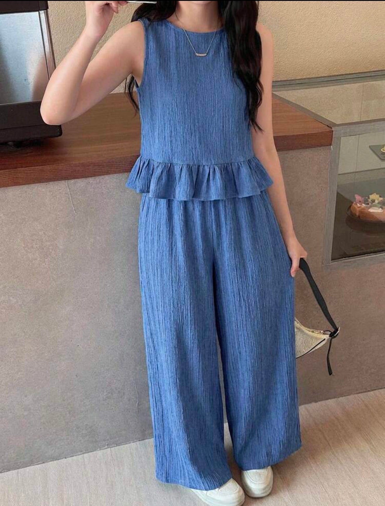 CONJUNTO AZUL TEEN